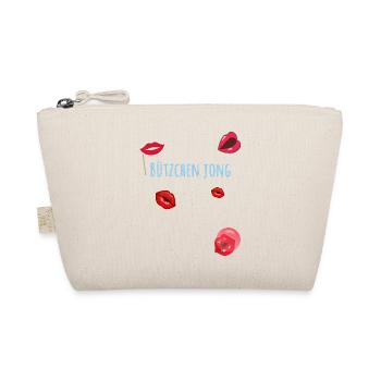 Bisous, bisous, jong, carnaval, lèvres - Trousse biologique - nature - Devant