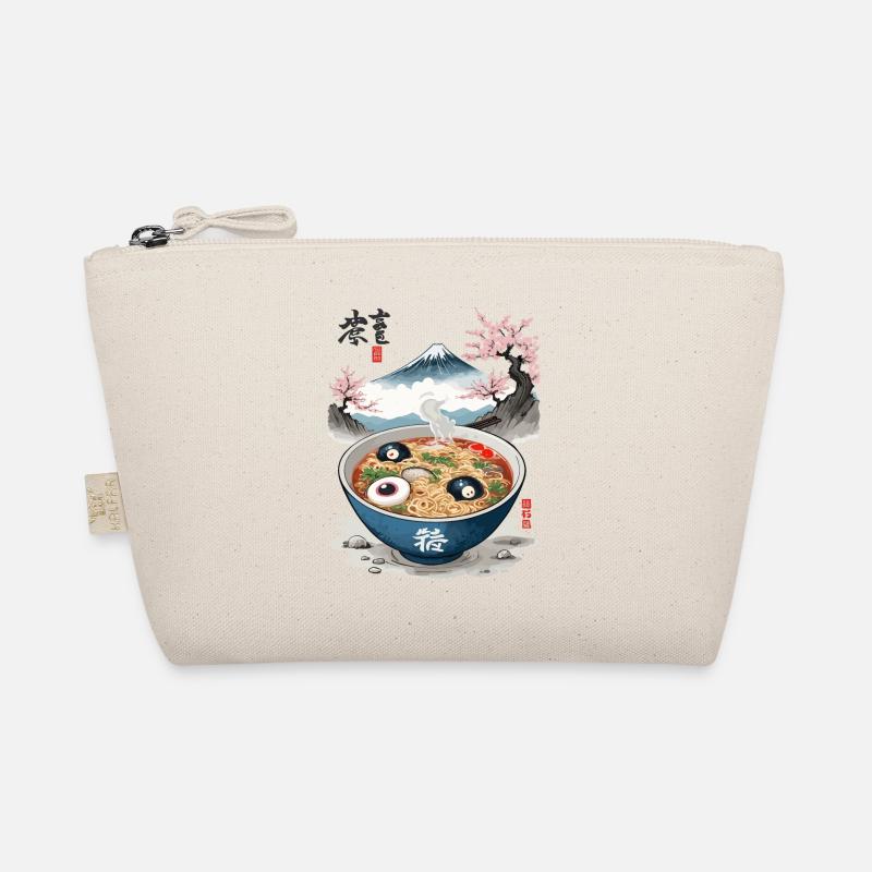 Ramen Halloween Ukiyo-E Japan Artwork Organic Pouch