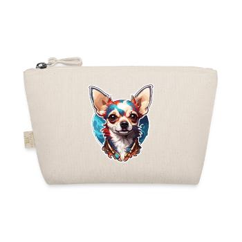 Chihuahua / small dog / animal / tiny / breed - Organic Pouch - nature - Front
