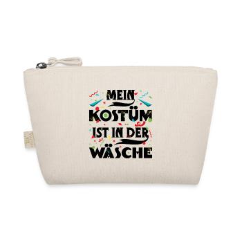 Mein Kostüm Ist In Der Wäsche Fasching - Bio-Täschchen - Natur - Vorne