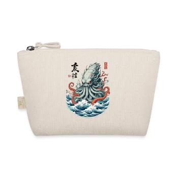 Ukiyo-E Kraken Yokai Monster Vintage Japon Design - Trousse biologique - nature - Devant
