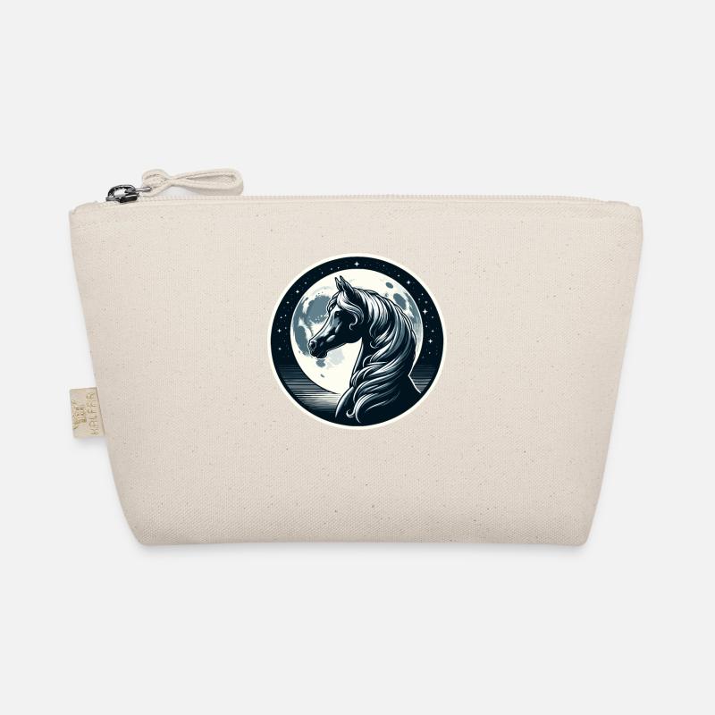 Arabian Horse Art Organic Pouch