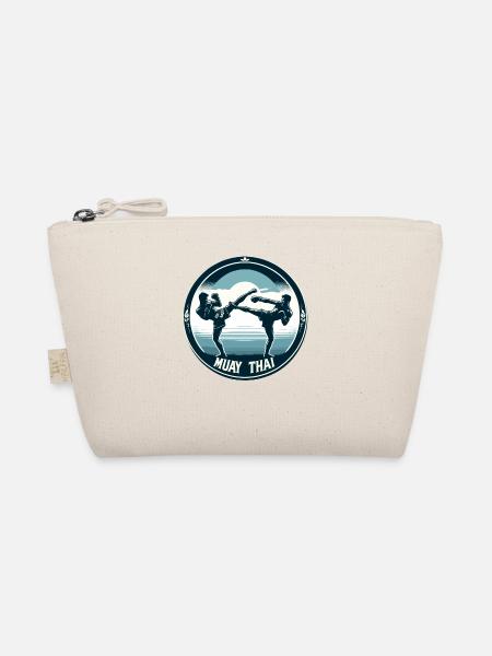 Muay Thai Fighters - Organic Pouch - nature - Front
