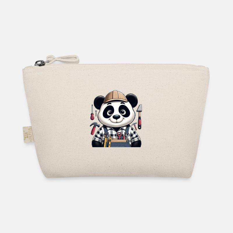 Artisan panda mignon Trousse biologique