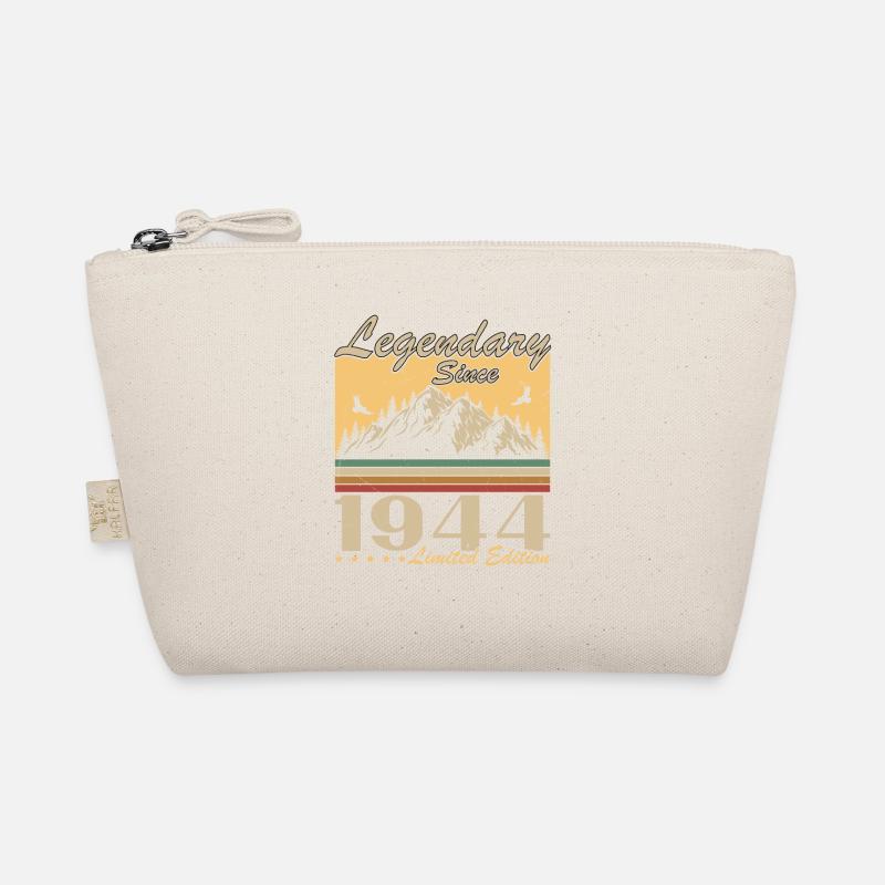 Legendary Since 1944 Vintage Birthday Gift Organic Pouch