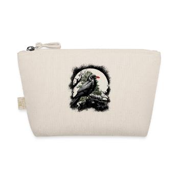Magical Raven Crow Bird Dark Horror Birds - Organic Pouch - nature - Front
