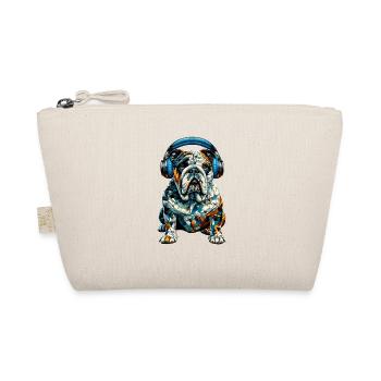 Polygon Art casque bouledogue bouledogues anglais - Trousse biologique - nature - Devant