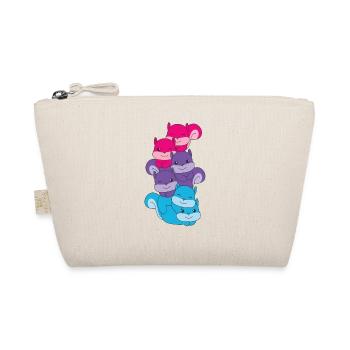 Drapeau androgyne Pride LGBTQ Écureuil mignon - Trousse biologique - nature - Devant