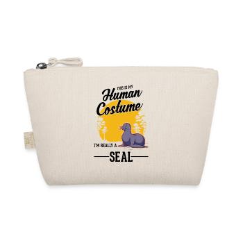 Sceau Costume Humain Sceau Halloween Lion De Mer - Trousse biologique - nature - Devant