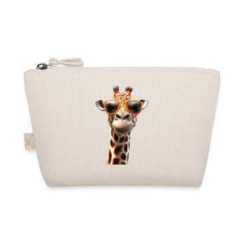 Giraffe Wildnis Safari Afrika Wilde Süße Giraffen - Bio-Täschchen - Natur - Vorne