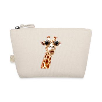 Giraffe Wildnis Safari Afrika Wilde Süße Giraffen - Bio-Täschchen - Natur - Vorne