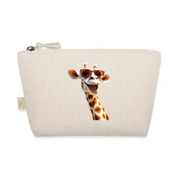 Giraffe Wildnis Safari Afrika Wilde Süße Giraffen - Bio-Täschchen - Natur - Vorne
