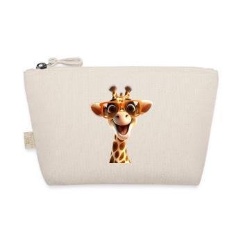 Giraffe Wildnis Safari Afrika Wilde Süße Giraffen - Bio-Täschchen - Natur - Vorne
