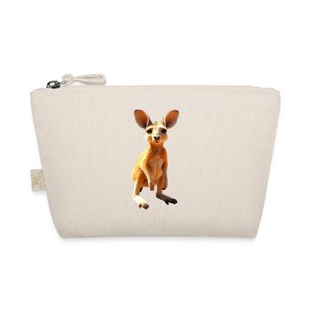 Kangaroo Australia Wild Marsupials Cute Kangaroos - Organic Pouch - nature - Front