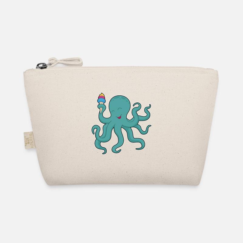 Krake Waffeleis Bio-Täschchen