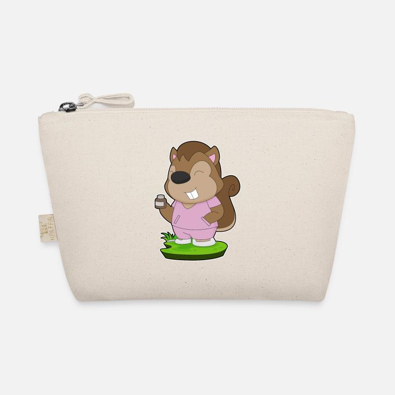 Eichhörnchen Krankenschwester Medizin Bio-Täschchen