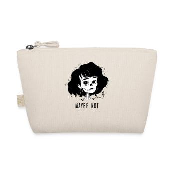 Peut-être pas, fille au crâne - Trousse biologique - nature - Devant