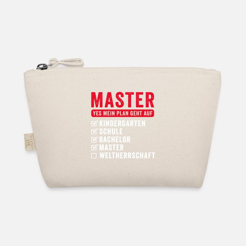 Plan World Herrschaft Funny Master Graduation Gift Bio-Täschchen