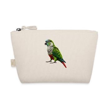 Grünwangen-Conure-Zeichnung Conure-Papagei - Bio-Täschchen - Natur - Vorne