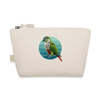 Grünwangen-Conure-Illustration Conure-Papagei - Bio-Täschchen - Natur - Vorne