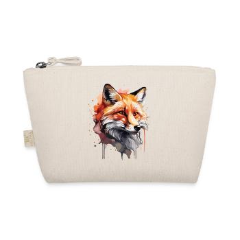 Niedlicher Fuchs - Bio-Täschchen - Natur - Vorne