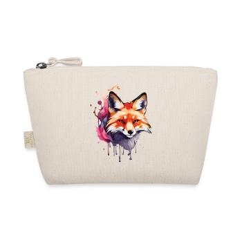Niedlicher Fuchs - Bio-Täschchen - Natur - Vorne