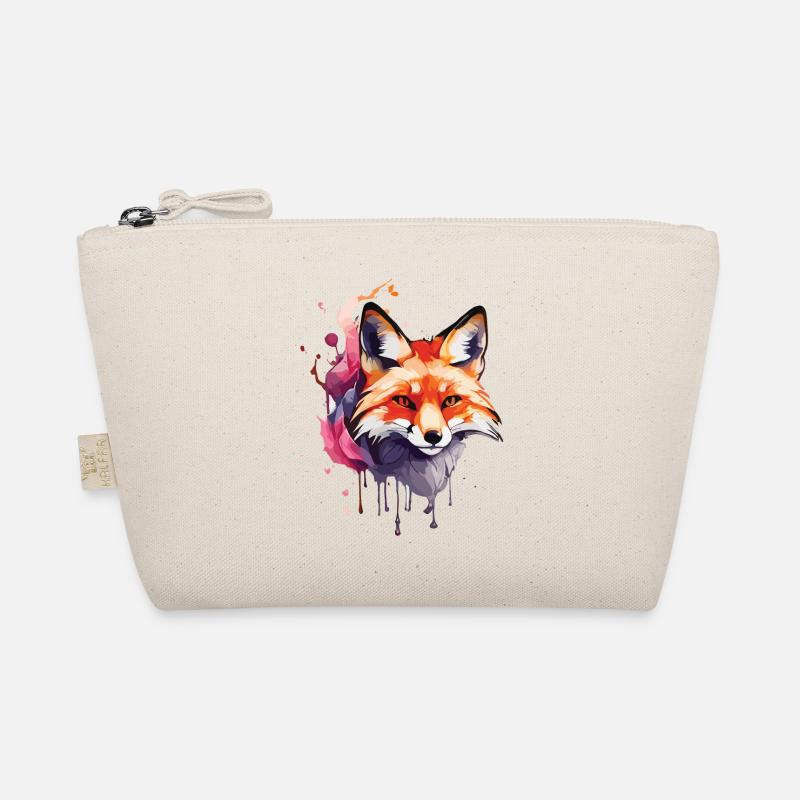Cute Fox Organic Pouch
