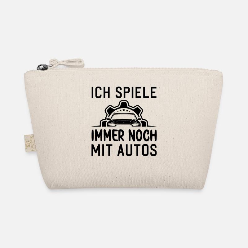 Ich spiele immer noch mit Autos KFZ Auto Sprüche Bio-Täschchen