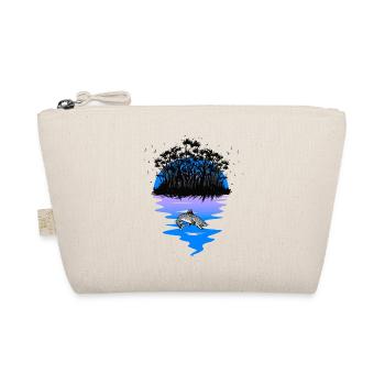 Karibik Insel Fisch Fische Naturliebhaber Natur - Bio-Täschchen - Natur - Vorne