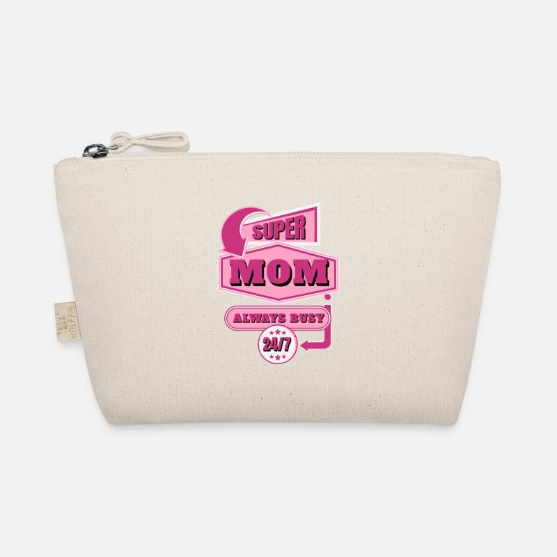 Super Mom Super Mama Geschenkidee Geburtstag Bio-Täschchen