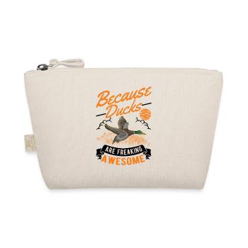 Duck Gift Duck Breeder - Organic Pouch - nature - Front