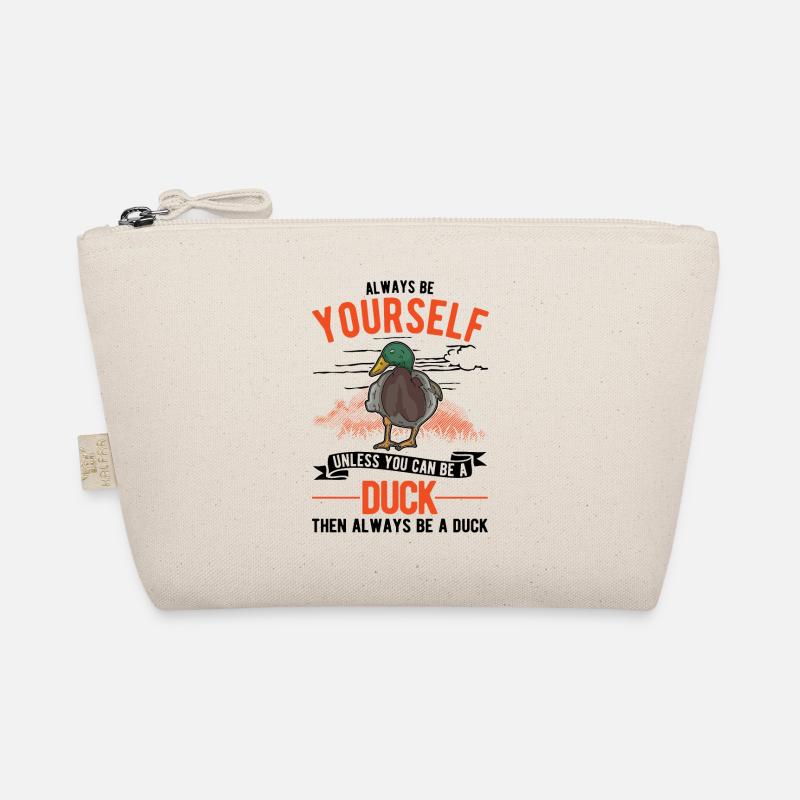 Enten Geschenk Duck Entenzüchter Bio-Täschchen