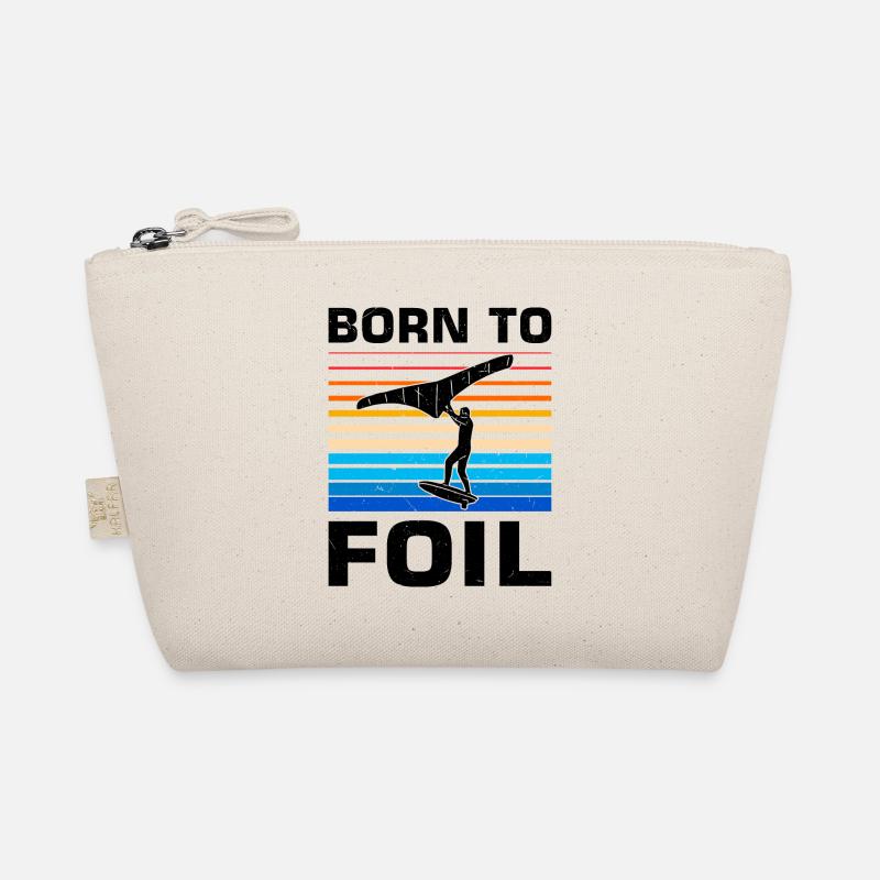 Wingsurfing Foil Wing Wing Boarding Wing Foiling - Bio-Täschchen - Natur
