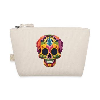 Calaveras Skull - Organic Pouch - nature - Front