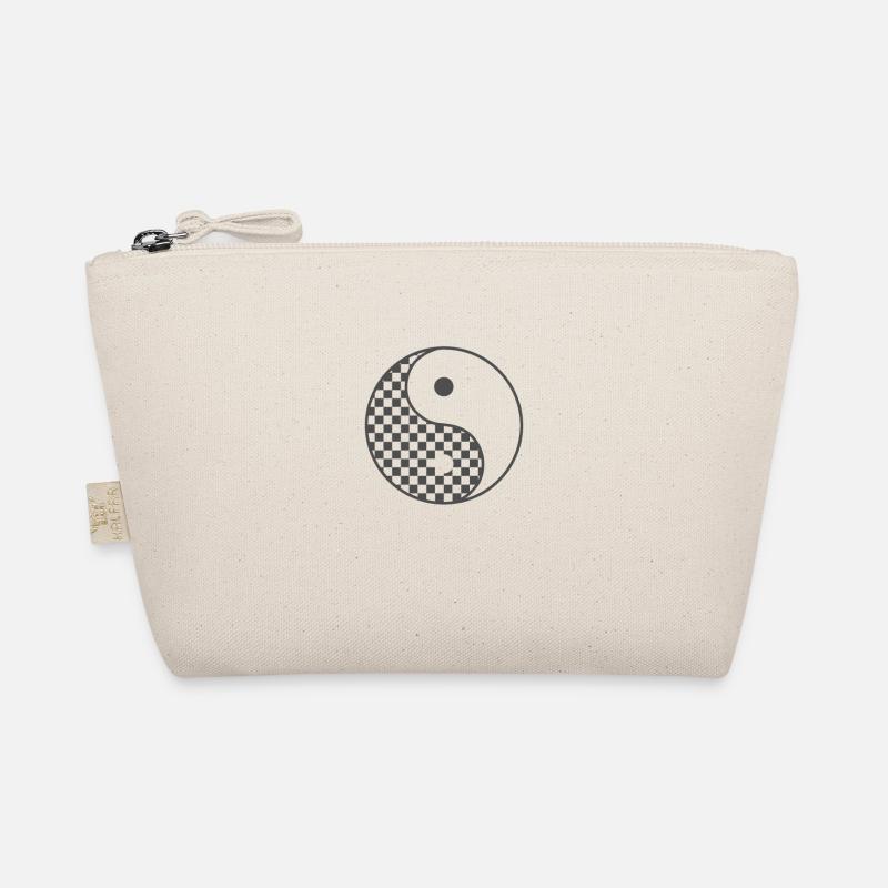 Symbole Yin et Yang de l’échiquier Trousse biologique