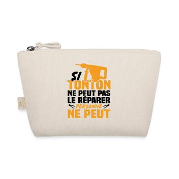 If uncle can't fix it, no one can - Organic Pouch - nature - Front