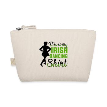 Irish Dance Irish Dancing - Organic Pouch - nature - Front