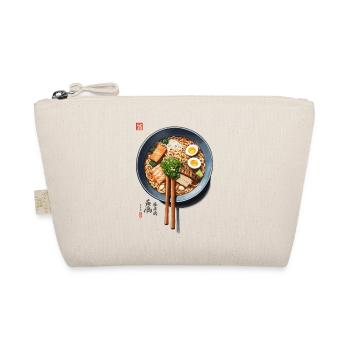 Aesthetic Ramen Udon Soup Tokyo Vibes Design - Organic Pouch - nature - Front