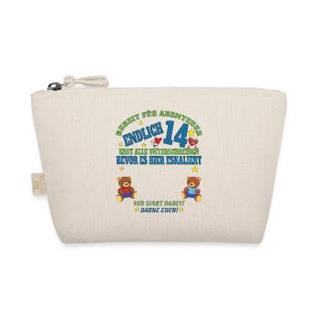 Livre d’or fille et garçon 14e anniversaire - Trousse biologique - nature - Devant