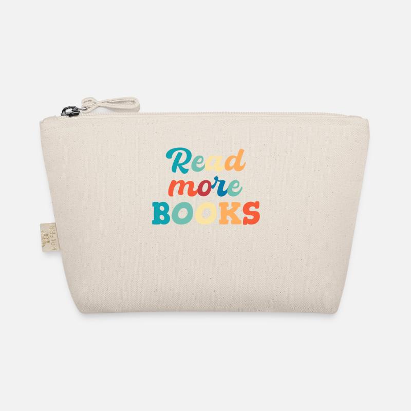 Read More Books Lovers Bookish Organic Pouch
