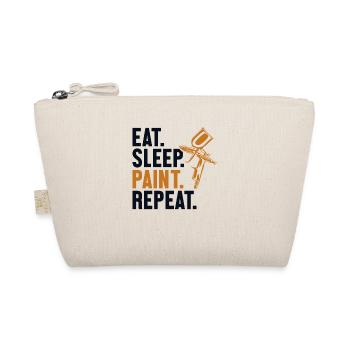 Eat Sleep Paint Repeat Vehicle Car Spray Car - Organic Pouch - nature - Front