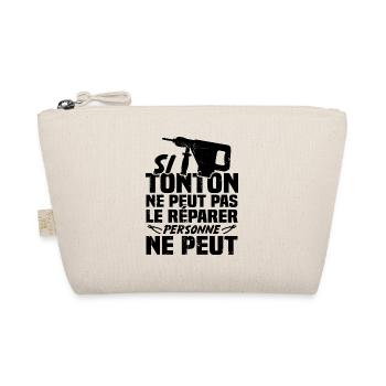 If uncle can't fix it, no one can - Organic Pouch - nature - Front