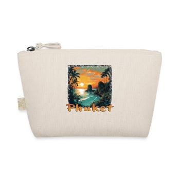 Phuket Sunset Grunge Style - Organic Pouch - nature - Front