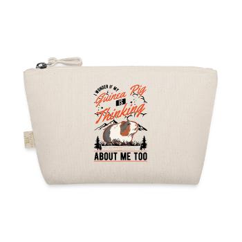 Guinea Pig Gift Guinea Pig - Organic Pouch - nature - Front