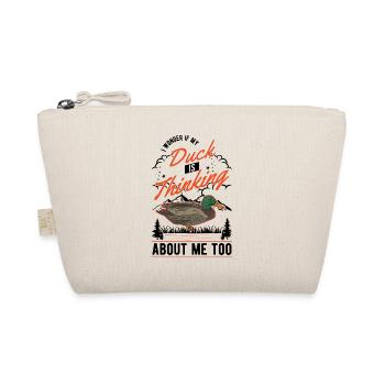 Duck Lover Gift Duck Breeder - Organic Pouch - nature - Front
