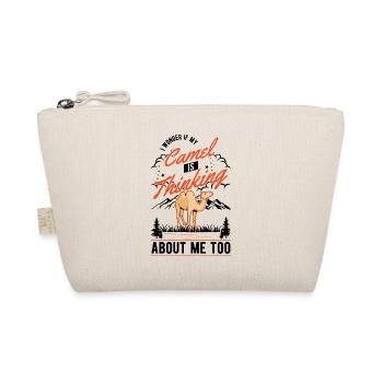 Camel Gift Dromedary Camel Large Camel - Organic Pouch - nature - Front