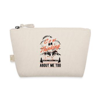 Cow Cattle Breeder Farmer Cows Farmer - Organic Pouch - nature - Front