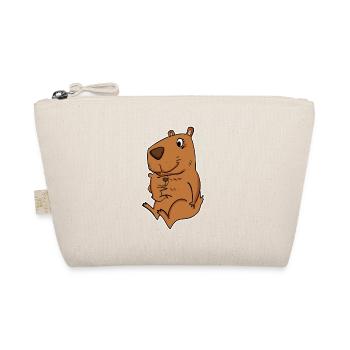 Famille - Capybara avec bébé Capybara - Trousse biologique - nature - Devant