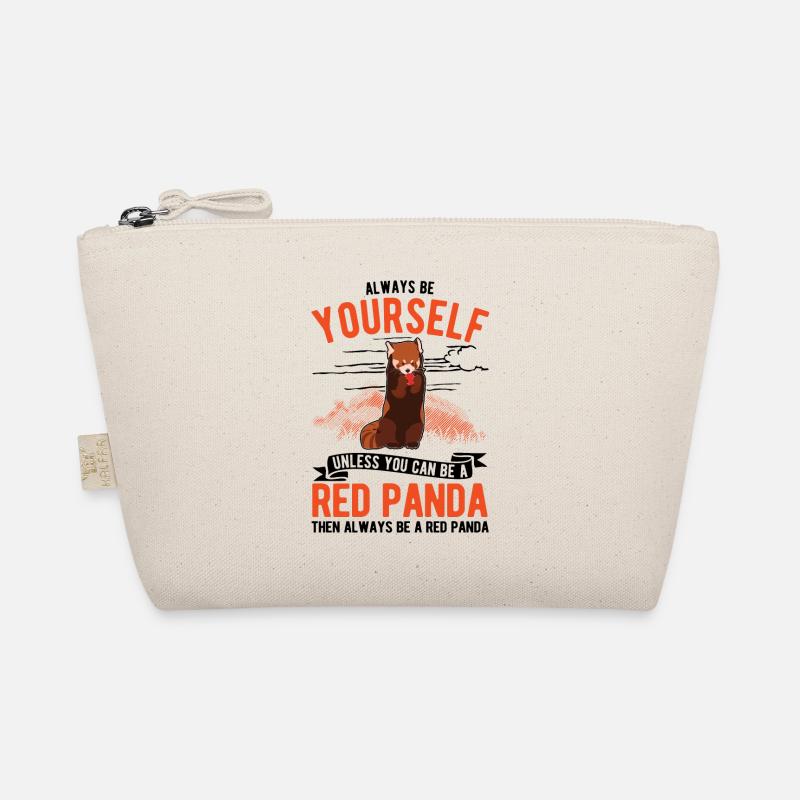 Roter Panda Geschenk Red Panda Bio-Täschchen