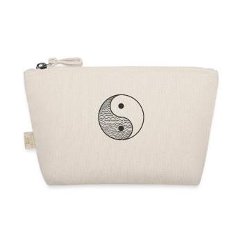 Signes Yin et Yang des vagues - Trousse biologique - nature - Devant